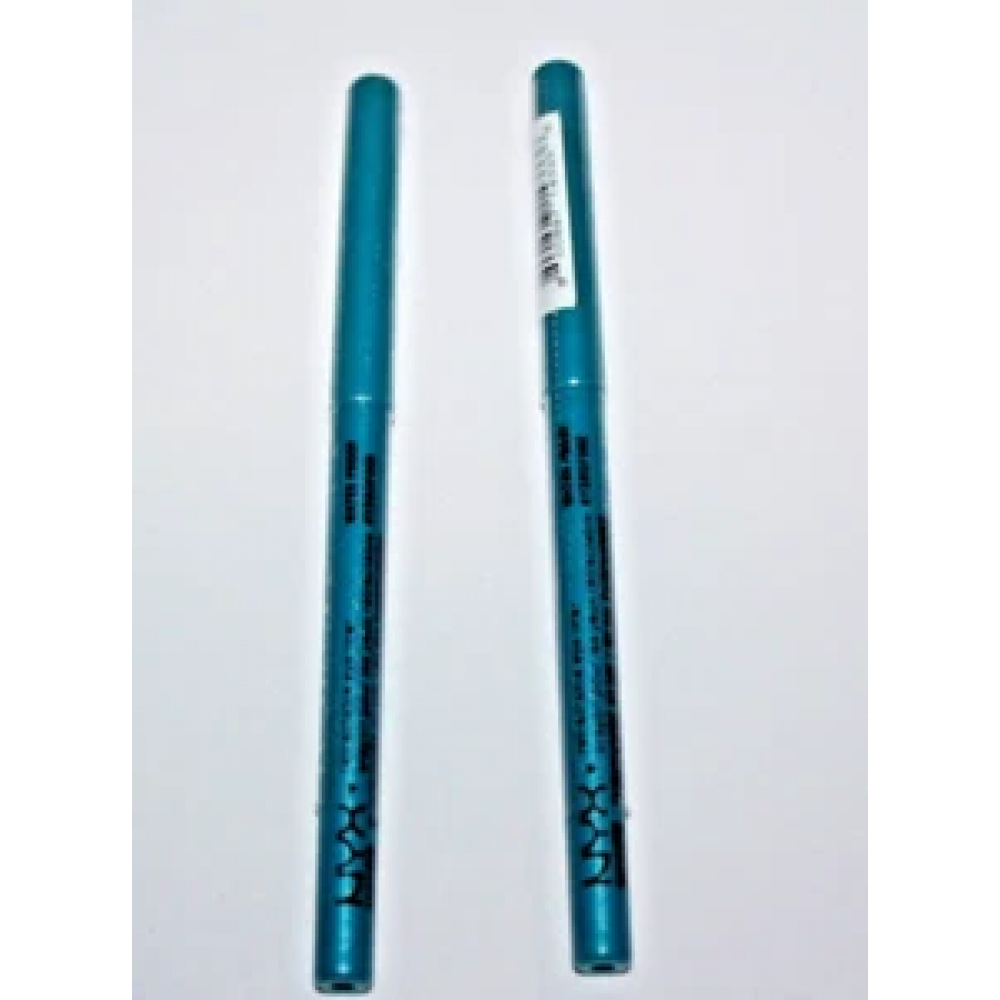 Выдвижной карандаш для глаз Nyx Retractable Eye Liner MPE09 Turquoise Blue небесно-бирюзовый