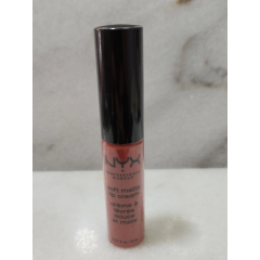 Рідка помада з матовим фінішем Nyx Soft Matte Lip Cream Kyoto SMLC63 персиковий нюд 8 мл