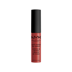 Рідка помада з матовим фінішем Nyx Soft Matte Lip Cream Rome SMLC32 рожево-коричневий нюд 8 мл