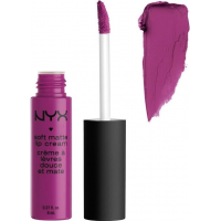 Liquid lipstick with a matte finish Nyx Soft Matte Lip Cream Seoul SMLC30 bright purple 8 ml