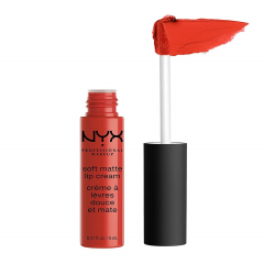Рідка помада з матовим фінішем Nyx Soft Matte Lip Cream Morocco SMLC22 яскраво-кораловий 8 мл
