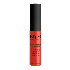 Liquid lipstick with a matte finish Nyx Soft Matte Lip Cream Morocco SMLC22 bright coral 8 ml