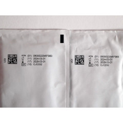 Абсорбуюча антисептична пов'язка з йодом Iodoflex Cadexomer Dressing 6x8 см набір з 2 штук