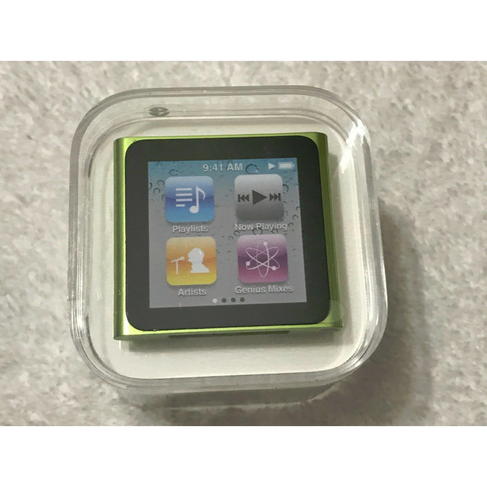 MP3-плеер с сенсорным экраном Apple iPod Nano шестого поколения салатовый 8 GB