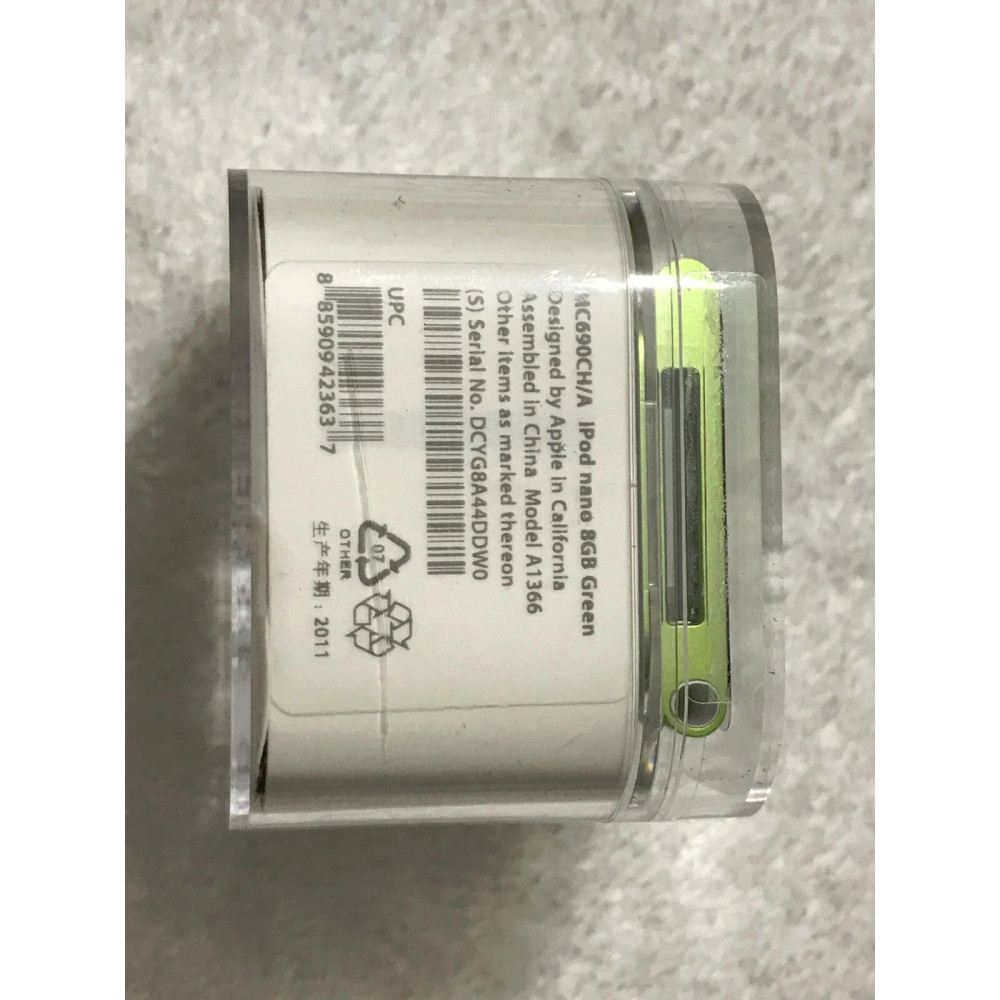 MP3-плеер с сенсорным экраном Apple iPod Nano шестого поколения салатовый 8 GB