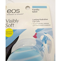 EOS Evolution Of Smooth Lip Balm Vanilla and Mint 7 grams sphere