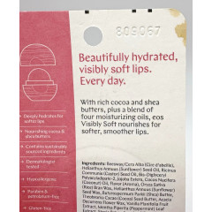 EOS Evolution Of Smooth Lip Balm Vanilla and Mint 7 grams sphere