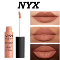 Рідка помада з матовим фінішем Nyx Soft Matte Lip Cream Athens SMLC15 персиковий беж 8 мл