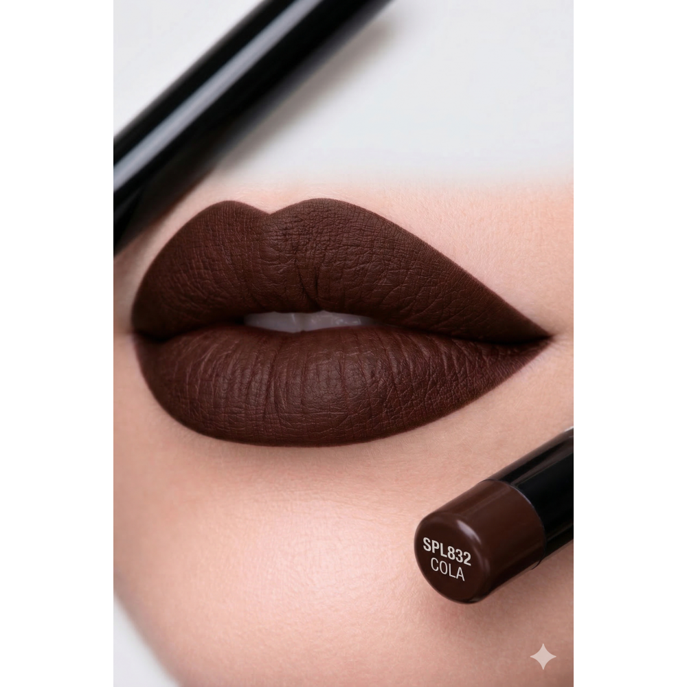 Стойкий карандаш для губ NYX Cosmetics Slim Lip Pencil SPL832 оттенок Cola