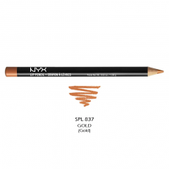 Стойкий карандаш для губ NYX Cosmetics Slim Lip Pencil SPL837 оттенок Gold