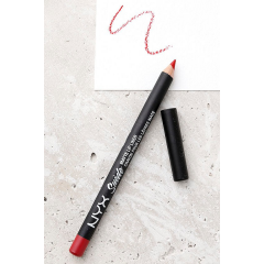 Matte finish lip liner NYX Suede Matte Lip Liner SMLL01 Stone Fox