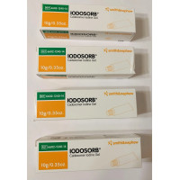 Antiseptic gel for wound treatment Smith & Nephew Iodosorb Cadexomer Iodine set of 4 pieces of 10 g