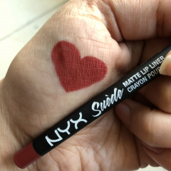 Matte finish lip liner NYX Suede Matte Lip Liner SMLL34 Alabama