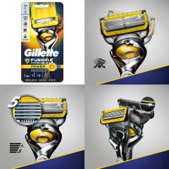 Gillette Fusion 5 ProShield Power Flexball Shaving Set (razor, 9 replacement cartridges, battery)