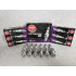 Set of 6 pcs ruthenium spark plugs NGK 94122 LFR6AHX-S RUTHENIUM HX for Toyota Lexus BMW HONDA