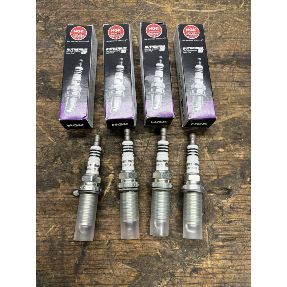 Набор 4 шт рутениевых свечей зажигания NGK 94122 LFR6AHX-S RUTHENIUM HX для Toyota Lexus BMW HONDA