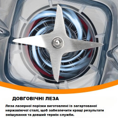 Blender jar for Vitamix Ascent A2300 A2500 A3300 A3500 with a capacity of 1.9 liters