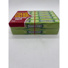 Жувальна гумка Wrigley's Doublemint набір 10 упаковок по 5 пластинок 200 штук