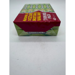 Жувальна гумка Wrigley's Doublemint набір 10 упаковок по 5 пластинок 200 штук