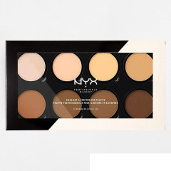 Палітра для контурингу обличчя NYX Cosmetics Highlight & Contour Pro Palette (8 відтінків)