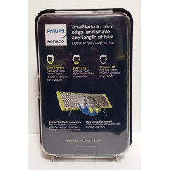 Электробритва-триммер гибридная Philips Norelco OneBlade QP2520/70 с 3 насадками