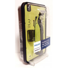 Электробритва-триммер гибридная Philips Norelco OneBlade QP2520/70 с 3 насадками