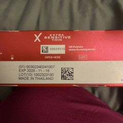 Durex Extra Sensitive Thin Ultra-Thin Condoms Standard Size 24 pcs