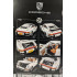 Коллекционный конструктор Lego Porsche 911 Turbo & Targa 10295 на 1458 деталей 2 модификации
