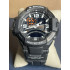 Спортивные мужские часы Casio Gravitymaster GA-1000-1A с индикацией температуры и курса черные