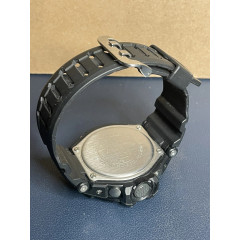 Спортивные мужские часы Casio Gravitymaster GA-1000-1A с индикацией температуры и курса черные