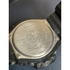Спортивные мужские часы Casio Gravitymaster GA-1000-1A с индикацией температуры и курса черные
