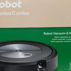 Робот-пилосос 2-в-1 для сухого та вологого прибирання iRobot Roomba Combo j5 графіт