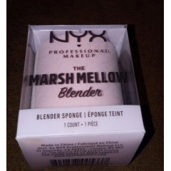 NYX Professional Makeup The Marsh Mellow Pink Beauty Sponge for Cosmetics, 1 piece