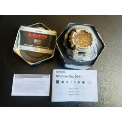 Casio G-Shock GBA900UU-5A beige sports watch with fitness tracker Bluetooth
