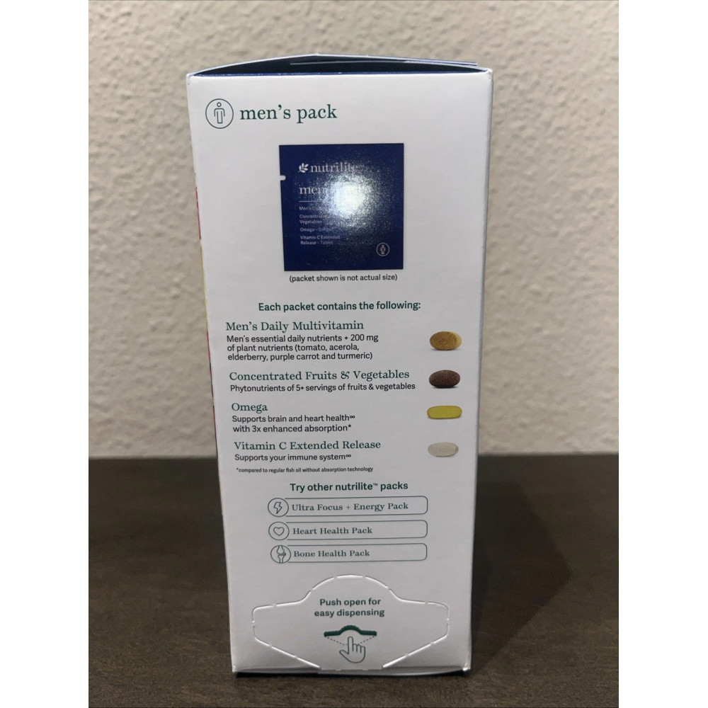 Complex of vitamins and minerals for men Amway Nutrilite Men's Pack 30 sachets