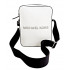 Men's crossbody bag Michael Kors Cooper Zip Reporter Xbody white genuine leather