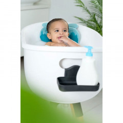 Набір для купання немовляти Babu Bath Standard Bundle білий в комплекті ванночка, підставка, шланг, лоток і подушка