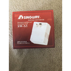 Voltage converter adapter SINGWAY SW-S3 80W bidirectional 110V–220V