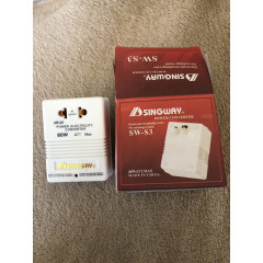 Voltage converter adapter SINGWAY SW-S3 80W bidirectional 110V–220V