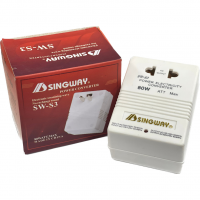 Voltage converter adapter SINGWAY SW-S3 80W bidirectional 110V–220V