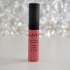 Liquid lipstick with a matte finish Nyx Soft Matte Lip Cream Milan SMLC11 matte pink 8 ml