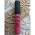 Liquid lipstick with a matte finish Nyx Soft Matte Lip Cream Milan SMLC11 matte pink 8 ml