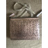 Women's crossbody bag with chain Victoria's Secret Slim Xbody 11151558 color CC 660Q rose gold size 25x18 cm