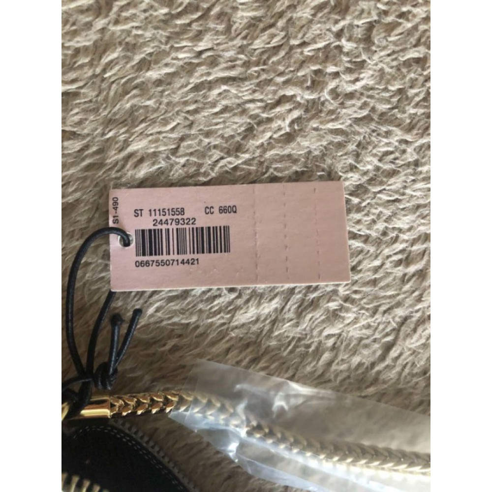 Women's crossbody bag with chain Victoria's Secret Slim Xbody 11151558 color CC 660Q rose gold size 25x18 cm