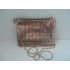 Women's crossbody bag with chain Victoria's Secret Slim Xbody 11151558 color CC 660Q rose gold size 25x18 cm