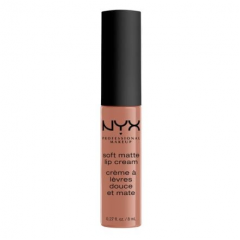 Рідка помада з матовим фінішем Nyx Soft Matte Lip Cream Abu Dhabi SMLC09 бежевий нюд 8 мл