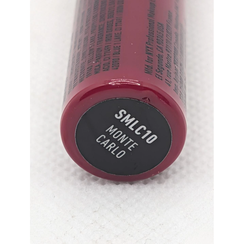 Жидкая помада с матовым финишем Nyx Soft Matte Lip Cream Monte Carlo SMLC10 глубокий красный 8 мл
