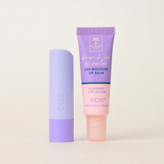 Комплект зволожуючих бальзамів для губ EOS Flavorlab Paradise з ароматом ківі та малини 4 г і 10 мл