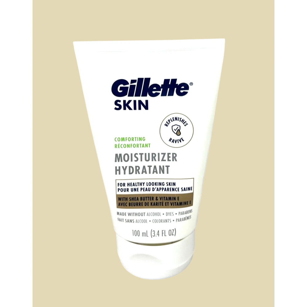 Мужской увлажняющий крем против раздражений Gillette Skin Comforting Moisturizer с маслом карите 100 мл