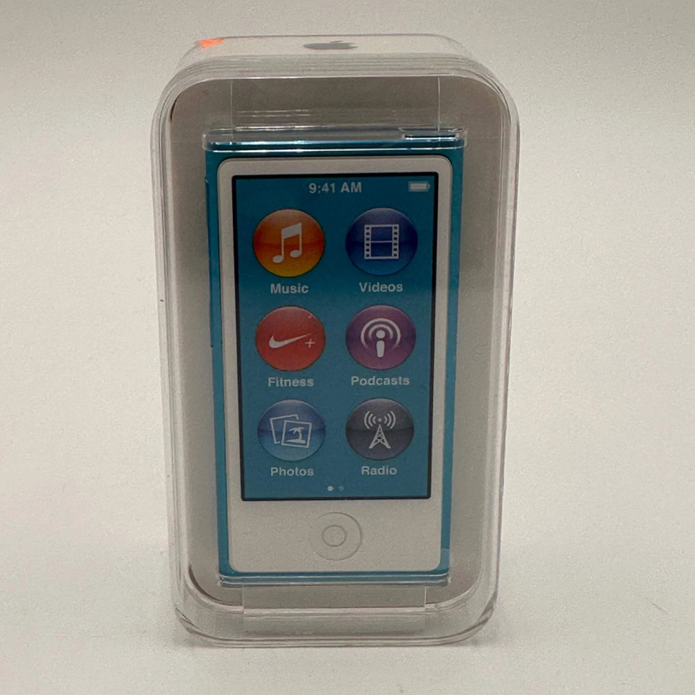 Apple iPod nano 7th Gen A1446 16GB Digital Media Player Blue